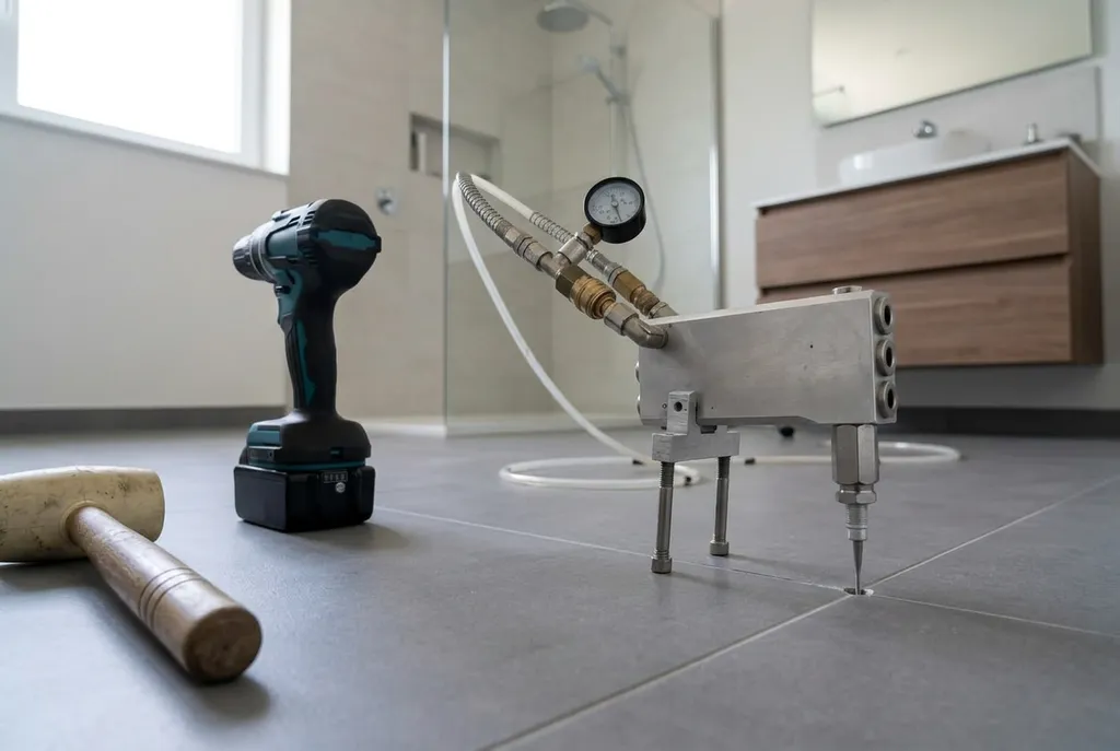 Kitbedrijf Ankeveen – holle tegels injecteren